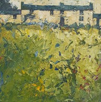 Cottage green by John Piper