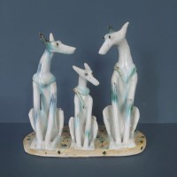 Three canine chums by Shelagh Spear