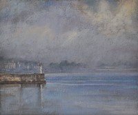 Lifting mist, Penzance by Benjamin Warner