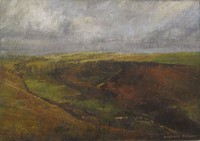 View along Coombe Valley by Benjamin Warner