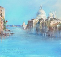 The Grand Canal, Venice  by Amanda Hoskin