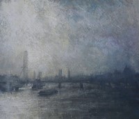 December Morning, London Eye  by Benjamin Warner