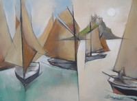 Cornish sails by Michael Praed