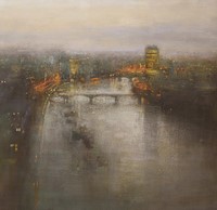 Nightfall, Thames by Benjamin Warner