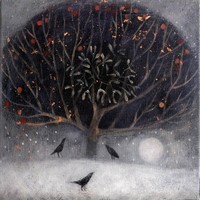 Against a silver sky by Catherine Hyde