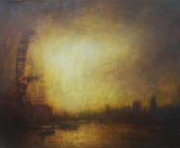 Sunset, Thames, & London Eye by Benjamin Warner