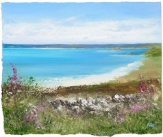 Summer's Day on the beautiful Island of St Martins by Amanda Hoskin
