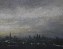 Dusk, Thames and London skyline by Benjamin Warner