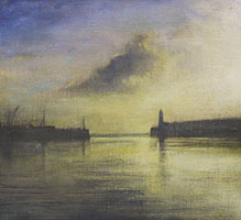 Early morning, Newlyn Harbour by Benjamin Warner