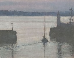 Newlyn Harbour III by Benjamin Warner