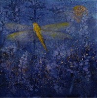 Summer's violet perfume by Catherine Hyde