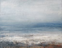 October Gyllyngvase Beach by Benjamin Warner