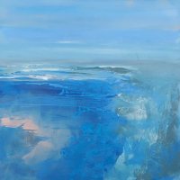 Quiet blue by Margret Steigner