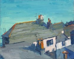 St Ives rooftops by Gary Long