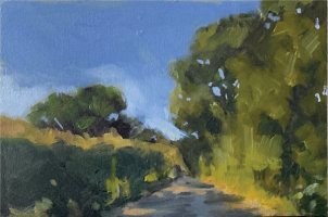 Down the lane by Kirsten Elswood