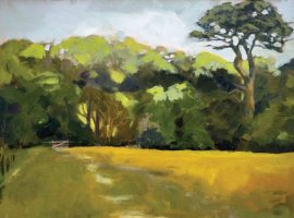 Edge of the field by Kirsten Elswood