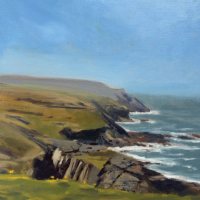 Pendeen  rocks by Kirsten Elswood