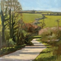 Route from Carbis Bay by Kirsten Elswood