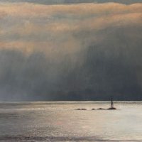 Long Rock glare by Oliver White