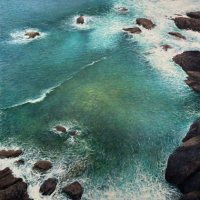 From the Lizard cliffs by Oliver White