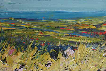 Coastal Fields by John Piper