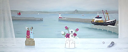 Newlyn Harbour by Gemma Pearce
