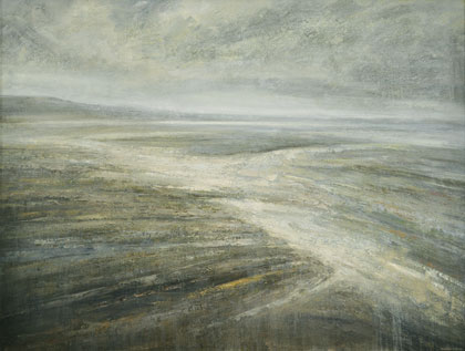 Low tide, Gwithian by Benjamin Warner