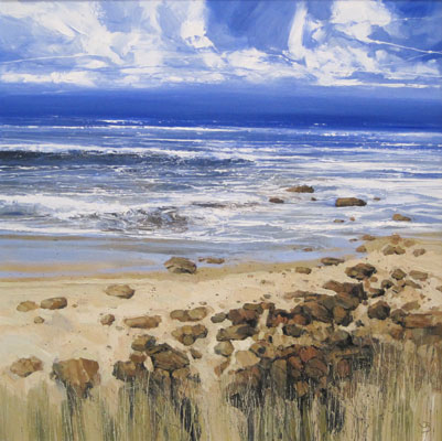 Summer shoreline by John Brenton