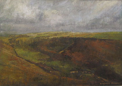 View along Coombe Valley by Benjamin Warner