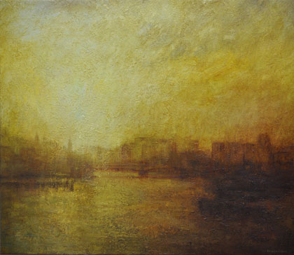Towards the Tower of London by Benjamin Warner