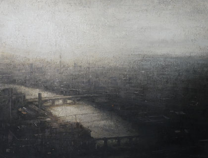 Early evening, from the Shard by Benjamin Warner