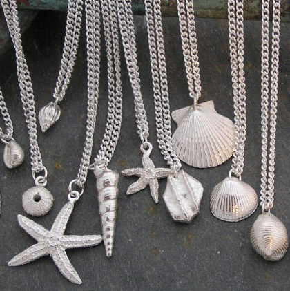 Charms on chains<br>From £61 by Fay Page