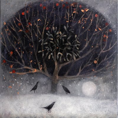 Against a silver sky by Catherine Hyde