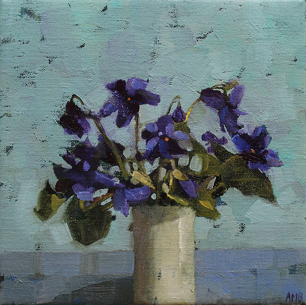 Violets by Anne-Marie Butlin