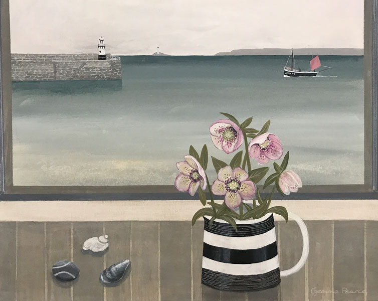 St Ives hellebores by Gemma Pearce