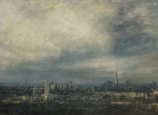 London skyline by Benjamin Warner