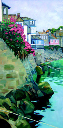 Mousehole reflections by Andrea Stokes