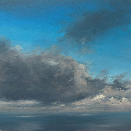 Clifftop study, Predannack by Oliver White