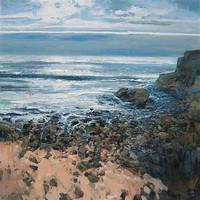 Autumn light, Porthgwarra by John Brenton