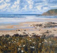 Low tide at Gwenver by John Brenton