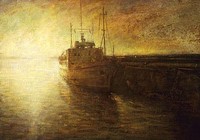 Daybreak Scillonian III, Penzance by Benjamin Warner