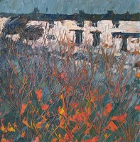 Winter terrace by John Piper