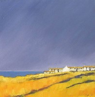 Coastal cottages I by John Piper