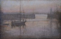 Still morning, Newlyn by Benjamin Warner