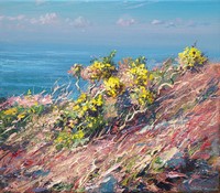 Gorse, Trevean Cliffs by Mark Preston