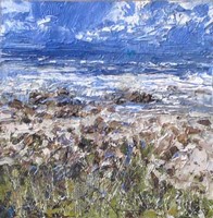 Windy clifftop by John Brenton