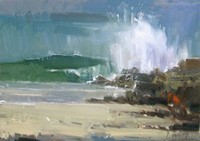 St Ives splash by Gary Long