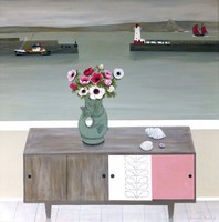 Newlyn Harbour with Anemones  by Gemma Pearce