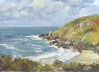 Porthmeor Cove by David Rust