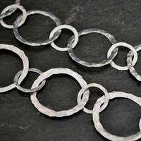 Handmade jewellery<br>Earings from £45 Bracelets and bangles from £85 Necklaces from£140 by Annie Wilson